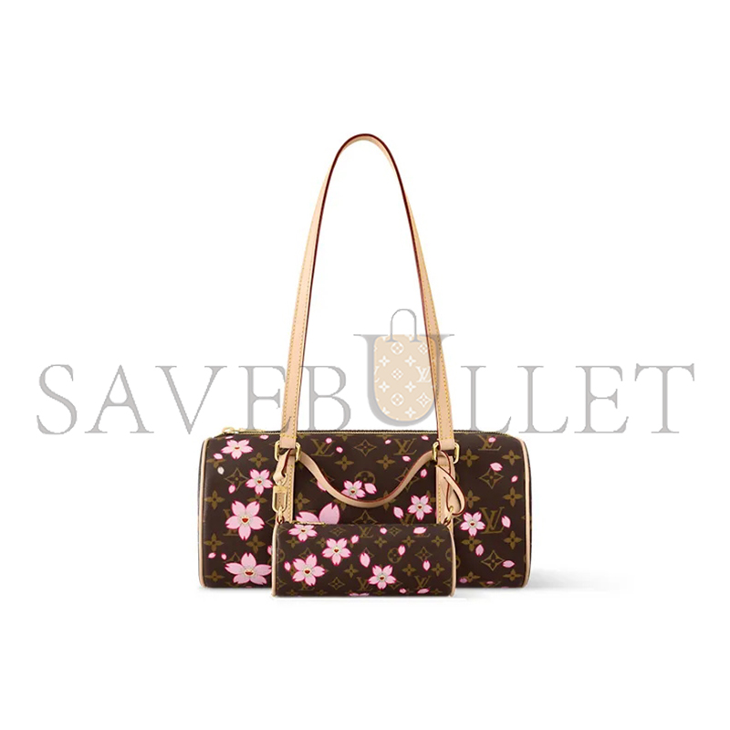 LOUIS VUITTON MASTER MURAKAMI LV X TAKASHI MURAKAMI PAPILLON CHERRY BLOSSOM M13097 (27*13*11cm)